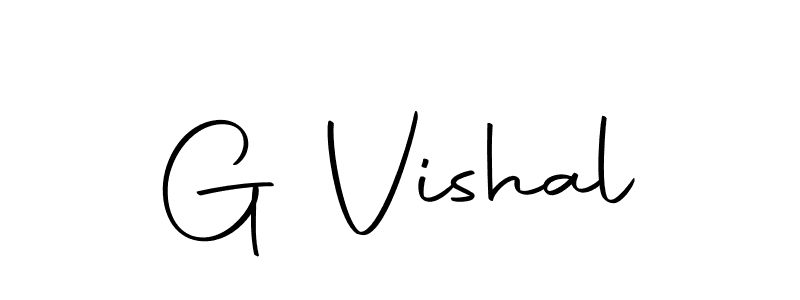 Make a short G Vishal signature style. Manage your documents anywhere anytime using Autography-DOLnW. Create and add eSignatures, submit forms, share and send files easily. G Vishal signature style 10 images and pictures png