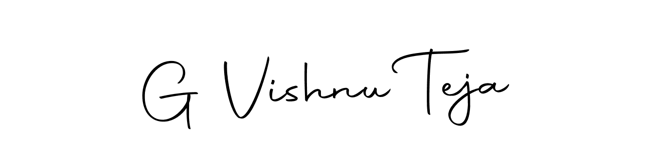 The best way (Autography-DOLnW) to make a short signature is to pick only two or three words in your name. The name G Vishnu Teja include a total of six letters. For converting this name. G Vishnu Teja signature style 10 images and pictures png