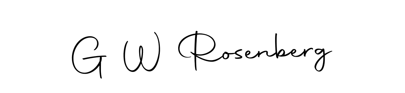 How to Draw G W Rosenberg signature style? Autography-DOLnW is a latest design signature styles for name G W Rosenberg. G W Rosenberg signature style 10 images and pictures png