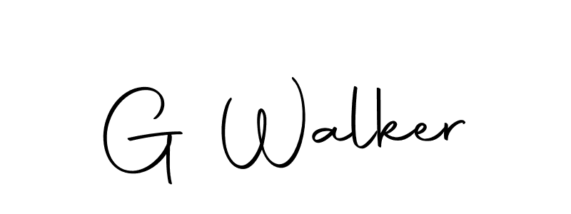 Also we have G Walker name is the best signature style. Create professional handwritten signature collection using Autography-DOLnW autograph style. G Walker signature style 10 images and pictures png