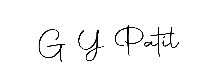 You can use this online signature creator to create a handwritten signature for the name G Y Patil. This is the best online autograph maker. G Y Patil signature style 10 images and pictures png