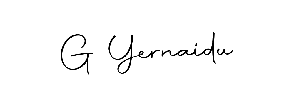 Similarly Autography-DOLnW is the best handwritten signature design. Signature creator online .You can use it as an online autograph creator for name G Yernaidu. G Yernaidu signature style 10 images and pictures png