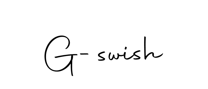 How to Draw G-swish signature style? Autography-DOLnW is a latest design signature styles for name G-swish. G-swish signature style 10 images and pictures png