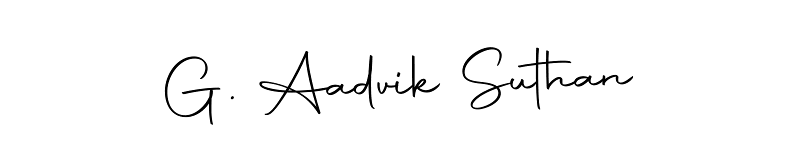 Also You can easily find your signature by using the search form. We will create G. Aadvik Suthan name handwritten signature images for you free of cost using Autography-DOLnW sign style. G. Aadvik Suthan signature style 10 images and pictures png