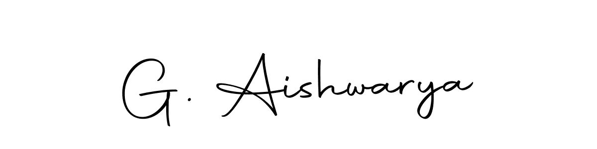Make a beautiful signature design for name G. Aishwarya. Use this online signature maker to create a handwritten signature for free. G. Aishwarya signature style 10 images and pictures png