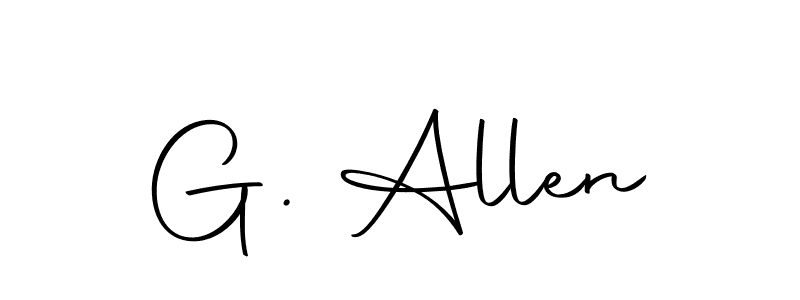 How to Draw G. Allen signature style? Autography-DOLnW is a latest design signature styles for name G. Allen. G. Allen signature style 10 images and pictures png