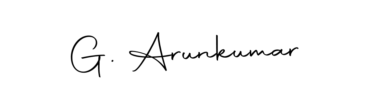 It looks lik you need a new signature style for name G. Arunkumar. Design unique handwritten (Autography-DOLnW) signature with our free signature maker in just a few clicks. G. Arunkumar signature style 10 images and pictures png