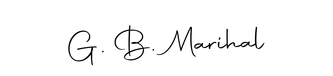 You can use this online signature creator to create a handwritten signature for the name G. B. Marihal. This is the best online autograph maker. G. B. Marihal signature style 10 images and pictures png