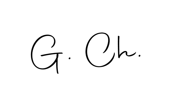 You should practise on your own different ways (Autography-DOLnW) to write your name (G. Ch.) in signature. don't let someone else do it for you. G. Ch. signature style 10 images and pictures png