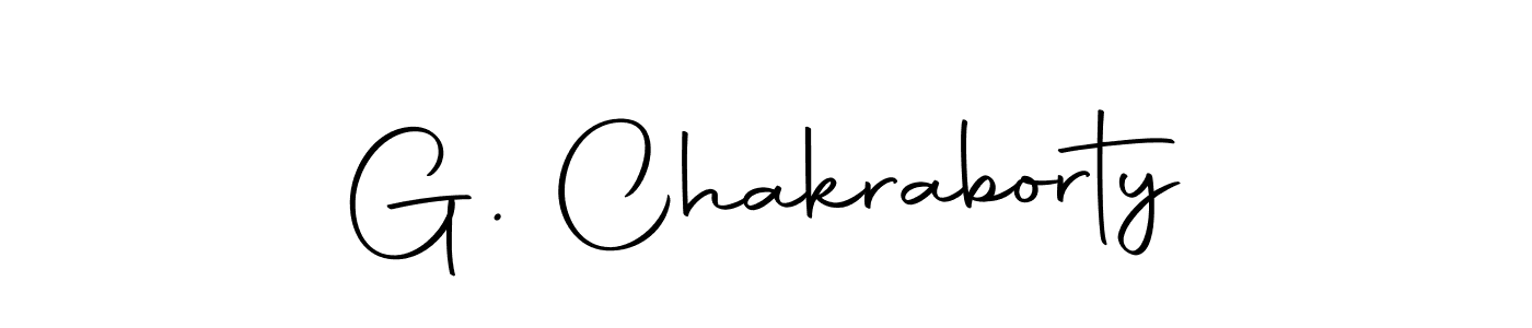 Make a short G. Chakraborty signature style. Manage your documents anywhere anytime using Autography-DOLnW. Create and add eSignatures, submit forms, share and send files easily. G. Chakraborty signature style 10 images and pictures png