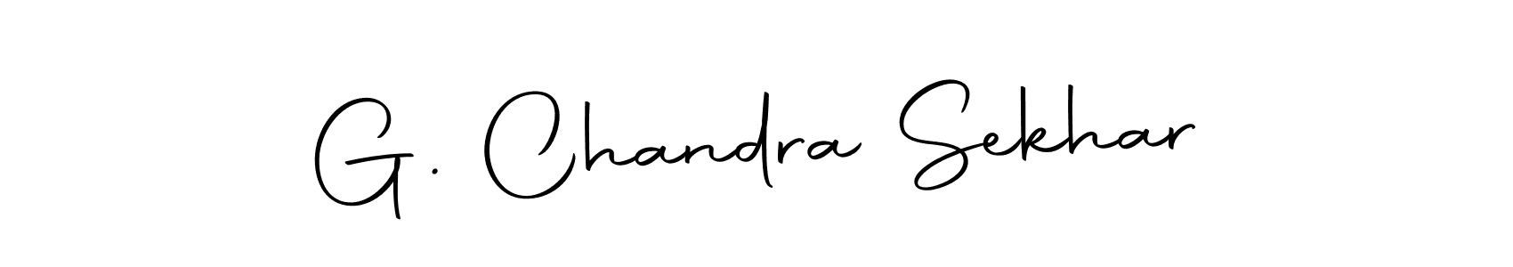 Use a signature maker to create a handwritten signature online. With this signature software, you can design (Autography-DOLnW) your own signature for name G. Chandra Sekhar. G. Chandra Sekhar signature style 10 images and pictures png