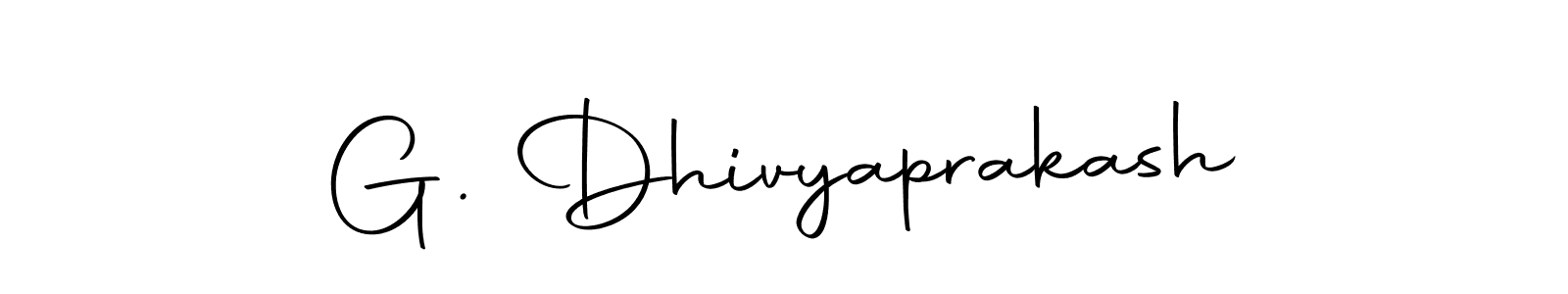 It looks lik you need a new signature style for name G. Dhivyaprakash. Design unique handwritten (Autography-DOLnW) signature with our free signature maker in just a few clicks. G. Dhivyaprakash signature style 10 images and pictures png