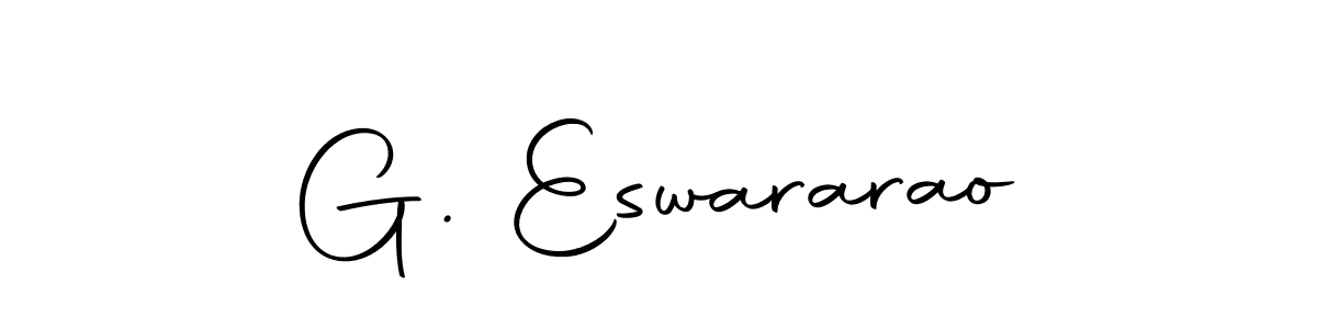 You can use this online signature creator to create a handwritten signature for the name G. Eswararao. This is the best online autograph maker. G. Eswararao signature style 10 images and pictures png