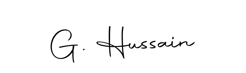 G. Hussain stylish signature style. Best Handwritten Sign (Autography-DOLnW) for my name. Handwritten Signature Collection Ideas for my name G. Hussain. G. Hussain signature style 10 images and pictures png