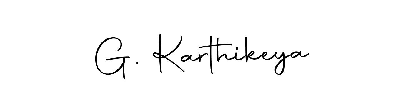 You can use this online signature creator to create a handwritten signature for the name G. Karthikeya. This is the best online autograph maker. G. Karthikeya signature style 10 images and pictures png