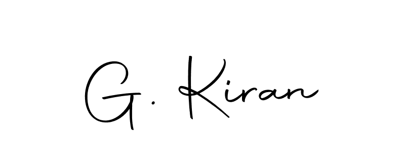 Make a beautiful signature design for name G. Kiran. Use this online signature maker to create a handwritten signature for free. G. Kiran signature style 10 images and pictures png