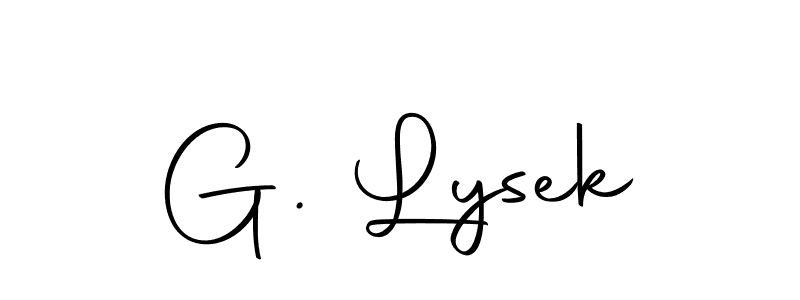 Here are the top 10 professional signature styles for the name G. Lysek. These are the best autograph styles you can use for your name. G. Lysek signature style 10 images and pictures png