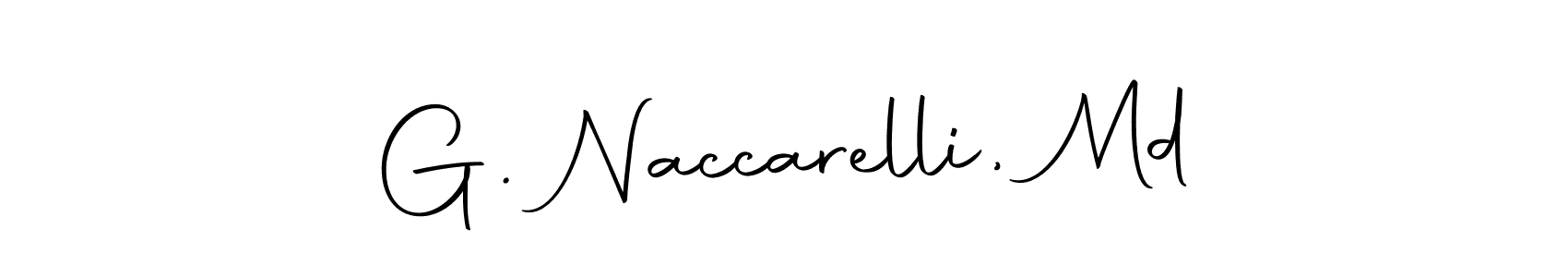 Also we have G. Naccarelli, Md name is the best signature style. Create professional handwritten signature collection using Autography-DOLnW autograph style. G. Naccarelli, Md signature style 10 images and pictures png