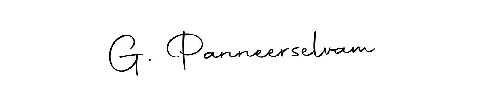 Similarly Autography-DOLnW is the best handwritten signature design. Signature creator online .You can use it as an online autograph creator for name G. Panneerselvam. G. Panneerselvam signature style 10 images and pictures png