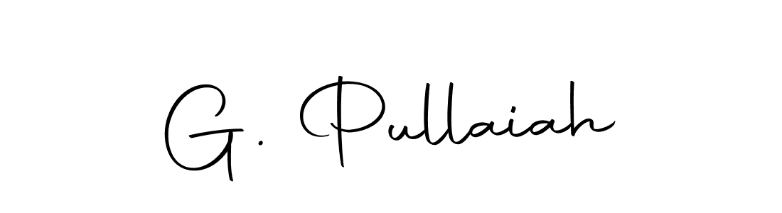 How to make G. Pullaiah signature? Autography-DOLnW is a professional autograph style. Create handwritten signature for G. Pullaiah name. G. Pullaiah signature style 10 images and pictures png