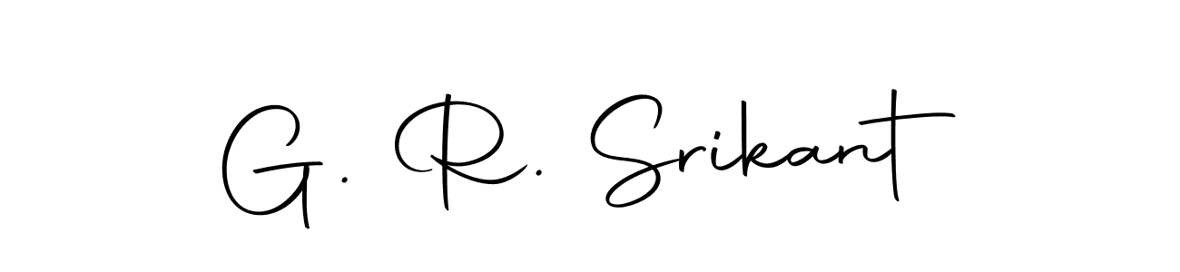 G. R. Srikant stylish signature style. Best Handwritten Sign (Autography-DOLnW) for my name. Handwritten Signature Collection Ideas for my name G. R. Srikant. G. R. Srikant signature style 10 images and pictures png