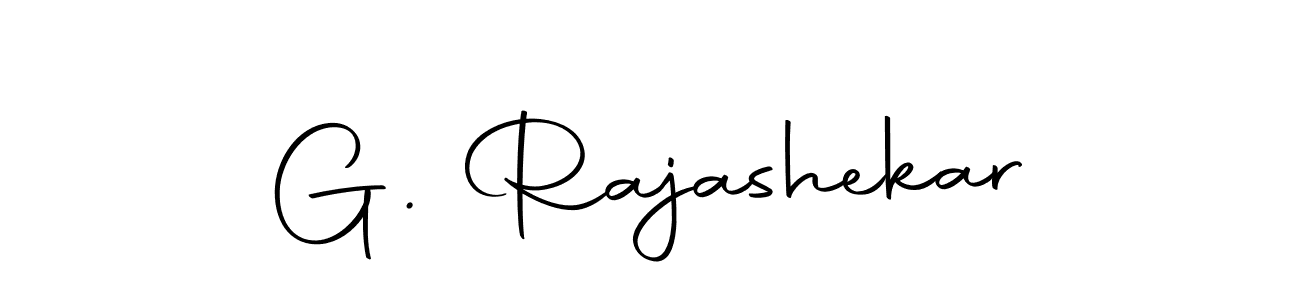 Design your own signature with our free online signature maker. With this signature software, you can create a handwritten (Autography-DOLnW) signature for name G. Rajashekar. G. Rajashekar signature style 10 images and pictures png