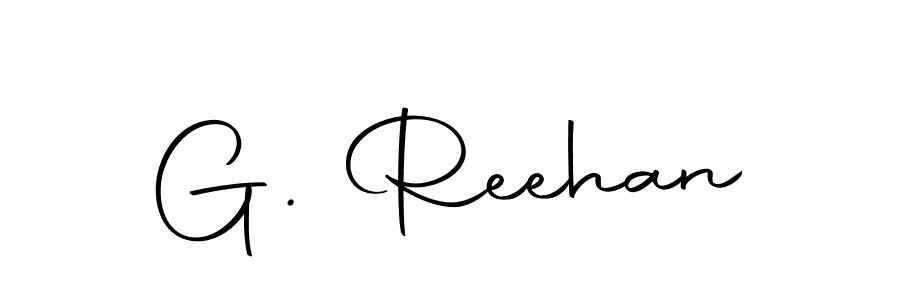 Create a beautiful signature design for name G. Reehan. With this signature (Autography-DOLnW) fonts, you can make a handwritten signature for free. G. Reehan signature style 10 images and pictures png