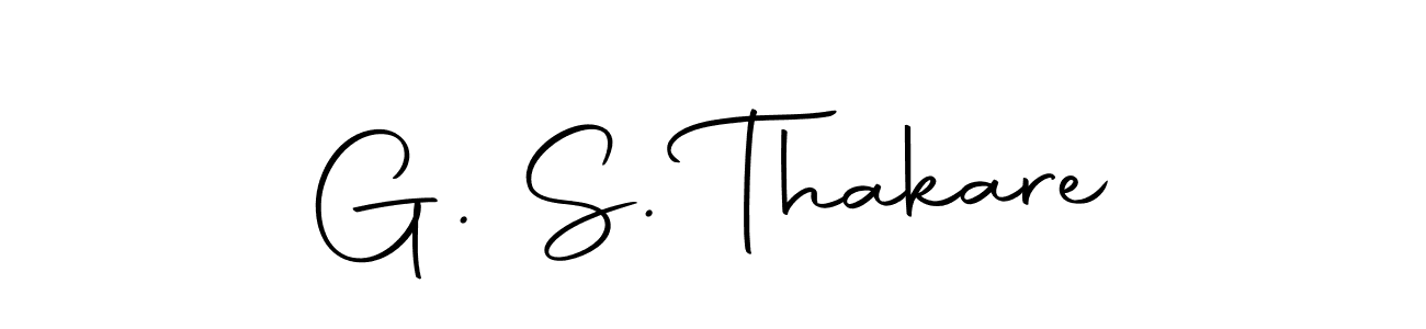 You can use this online signature creator to create a handwritten signature for the name G. S. Thakare. This is the best online autograph maker. G. S. Thakare signature style 10 images and pictures png