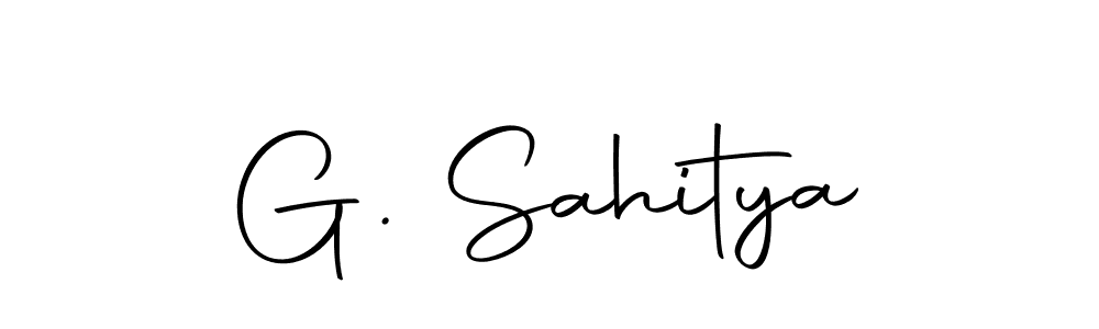 Once you've used our free online signature maker to create your best signature Autography-DOLnW style, it's time to enjoy all of the benefits that G. Sahitya name signing documents. G. Sahitya signature style 10 images and pictures png