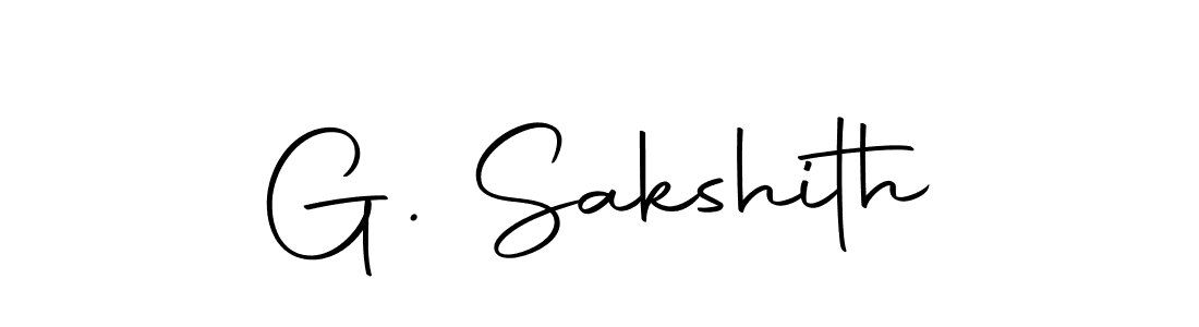 Also we have G. Sakshith name is the best signature style. Create professional handwritten signature collection using Autography-DOLnW autograph style. G. Sakshith signature style 10 images and pictures png