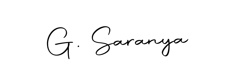 This is the best signature style for the G. Saranya name. Also you like these signature font (Autography-DOLnW). Mix name signature. G. Saranya signature style 10 images and pictures png