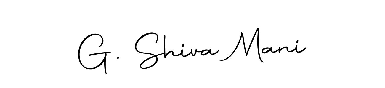 You can use this online signature creator to create a handwritten signature for the name G. Shiva Mani. This is the best online autograph maker. G. Shiva Mani signature style 10 images and pictures png