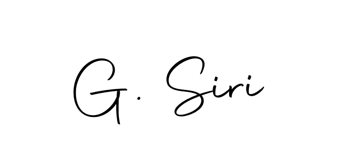 Best and Professional Signature Style for G. Siri. Autography-DOLnW Best Signature Style Collection. G. Siri signature style 10 images and pictures png