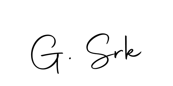 Similarly Autography-DOLnW is the best handwritten signature design. Signature creator online .You can use it as an online autograph creator for name G. Srk. G. Srk signature style 10 images and pictures png