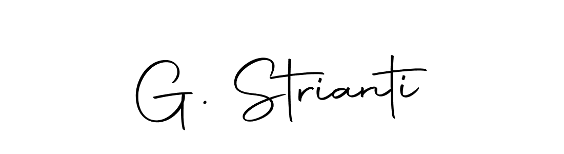 Also You can easily find your signature by using the search form. We will create G. Strianti name handwritten signature images for you free of cost using Autography-DOLnW sign style. G. Strianti signature style 10 images and pictures png