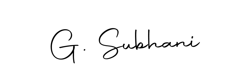 It looks lik you need a new signature style for name G. Subhani. Design unique handwritten (Autography-DOLnW) signature with our free signature maker in just a few clicks. G. Subhani signature style 10 images and pictures png