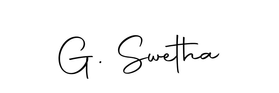 You should practise on your own different ways (Autography-DOLnW) to write your name (G. Swetha) in signature. don't let someone else do it for you. G. Swetha signature style 10 images and pictures png