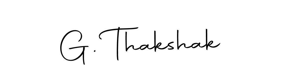 Make a beautiful signature design for name G. Thakshak. With this signature (Autography-DOLnW) style, you can create a handwritten signature for free. G. Thakshak signature style 10 images and pictures png