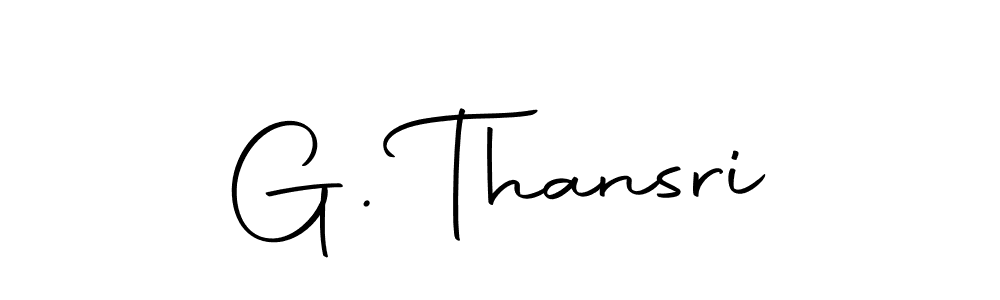 Autography-DOLnW is a professional signature style that is perfect for those who want to add a touch of class to their signature. It is also a great choice for those who want to make their signature more unique. Get G. Thansri name to fancy signature for free. G. Thansri signature style 10 images and pictures png
