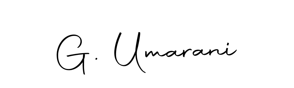 It looks lik you need a new signature style for name G. Umarani. Design unique handwritten (Autography-DOLnW) signature with our free signature maker in just a few clicks. G. Umarani signature style 10 images and pictures png