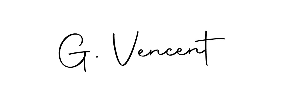 It looks lik you need a new signature style for name G. Vencent. Design unique handwritten (Autography-DOLnW) signature with our free signature maker in just a few clicks. G. Vencent signature style 10 images and pictures png