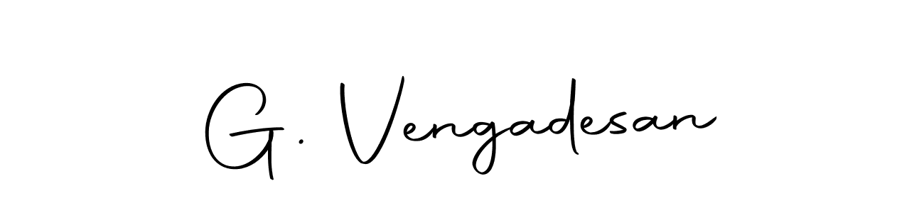 This is the best signature style for the G. Vengadesan name. Also you like these signature font (Autography-DOLnW). Mix name signature. G. Vengadesan signature style 10 images and pictures png