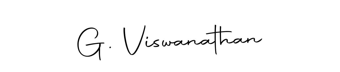 Create a beautiful signature design for name G. Viswanathan. With this signature (Autography-DOLnW) fonts, you can make a handwritten signature for free. G. Viswanathan signature style 10 images and pictures png