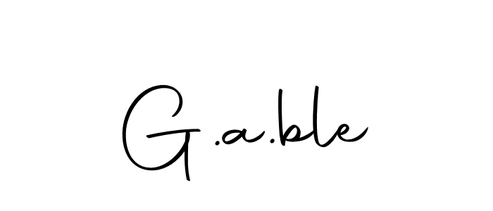 Here are the top 10 professional signature styles for the name G.a.ble. These are the best autograph styles you can use for your name. G.a.ble signature style 10 images and pictures png