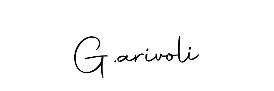 Make a short G.arivoli signature style. Manage your documents anywhere anytime using Autography-DOLnW. Create and add eSignatures, submit forms, share and send files easily. G.arivoli signature style 10 images and pictures png