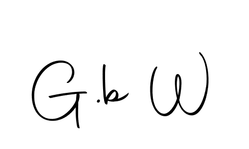 Make a short G.b W signature style. Manage your documents anywhere anytime using Autography-DOLnW. Create and add eSignatures, submit forms, share and send files easily. G.b W signature style 10 images and pictures png