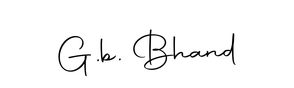 G.b. Bhand stylish signature style. Best Handwritten Sign (Autography-DOLnW) for my name. Handwritten Signature Collection Ideas for my name G.b. Bhand. G.b. Bhand signature style 10 images and pictures png