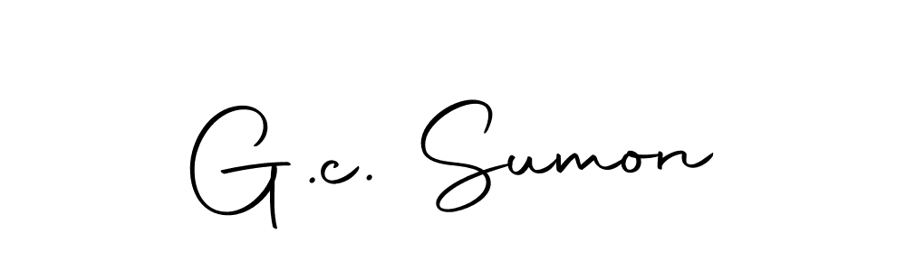 Once you've used our free online signature maker to create your best signature Autography-DOLnW style, it's time to enjoy all of the benefits that G.c. Sumon name signing documents. G.c. Sumon signature style 10 images and pictures png