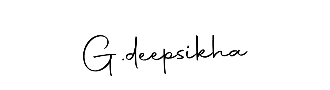 You should practise on your own different ways (Autography-DOLnW) to write your name (G.deepsikha) in signature. don't let someone else do it for you. G.deepsikha signature style 10 images and pictures png