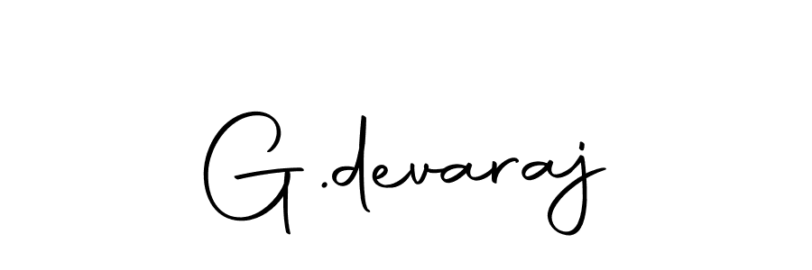 Use a signature maker to create a handwritten signature online. With this signature software, you can design (Autography-DOLnW) your own signature for name G.devaraj. G.devaraj signature style 10 images and pictures png